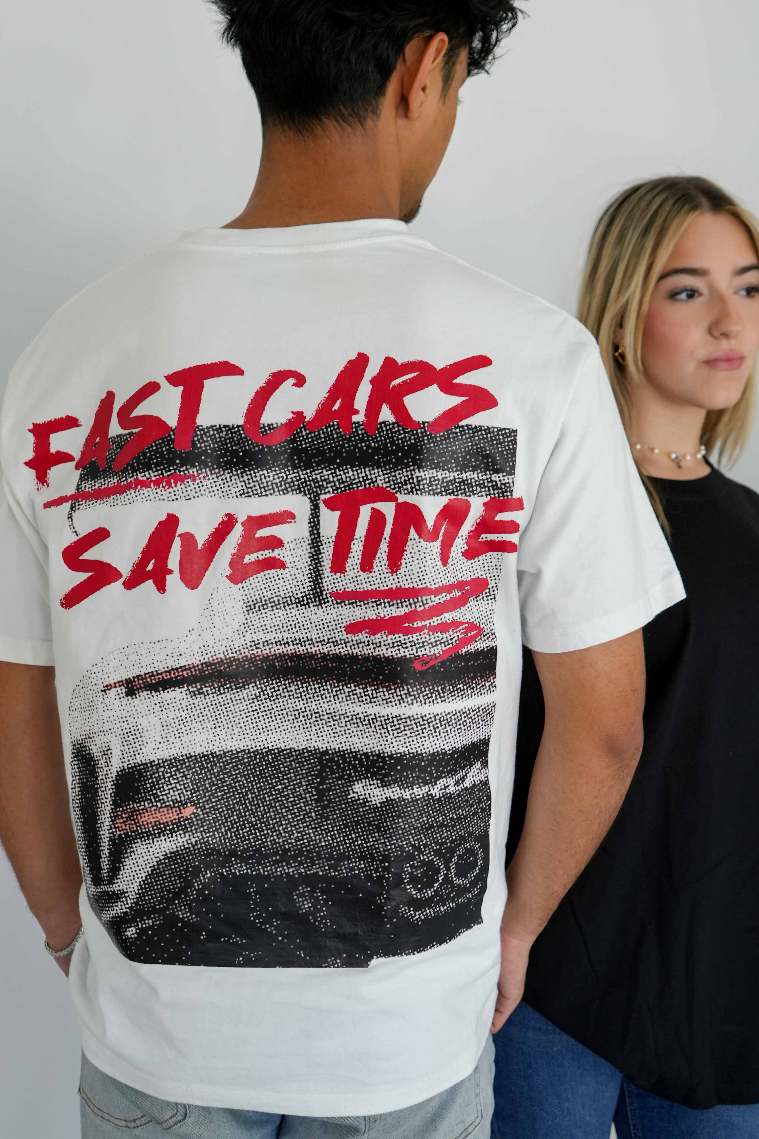 Fast Cars Save Time Tshirt