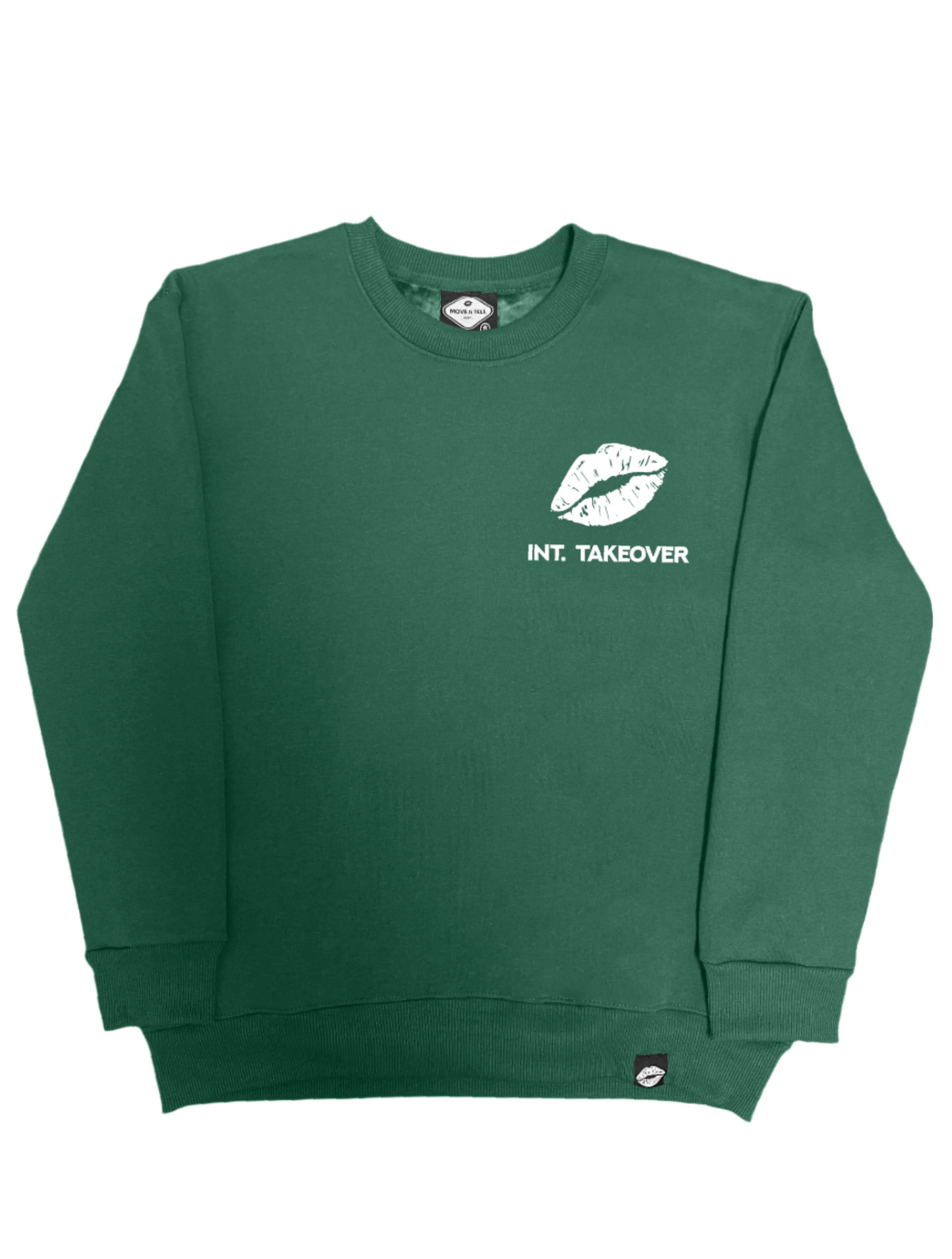 Takeover Crewneck - Pine Green