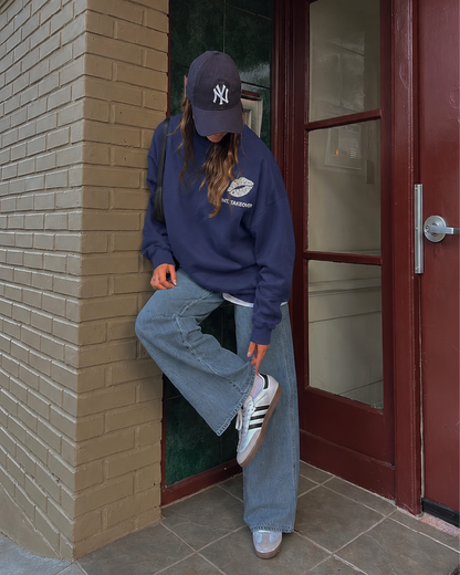 Takeover Crewneck - Navy Blue