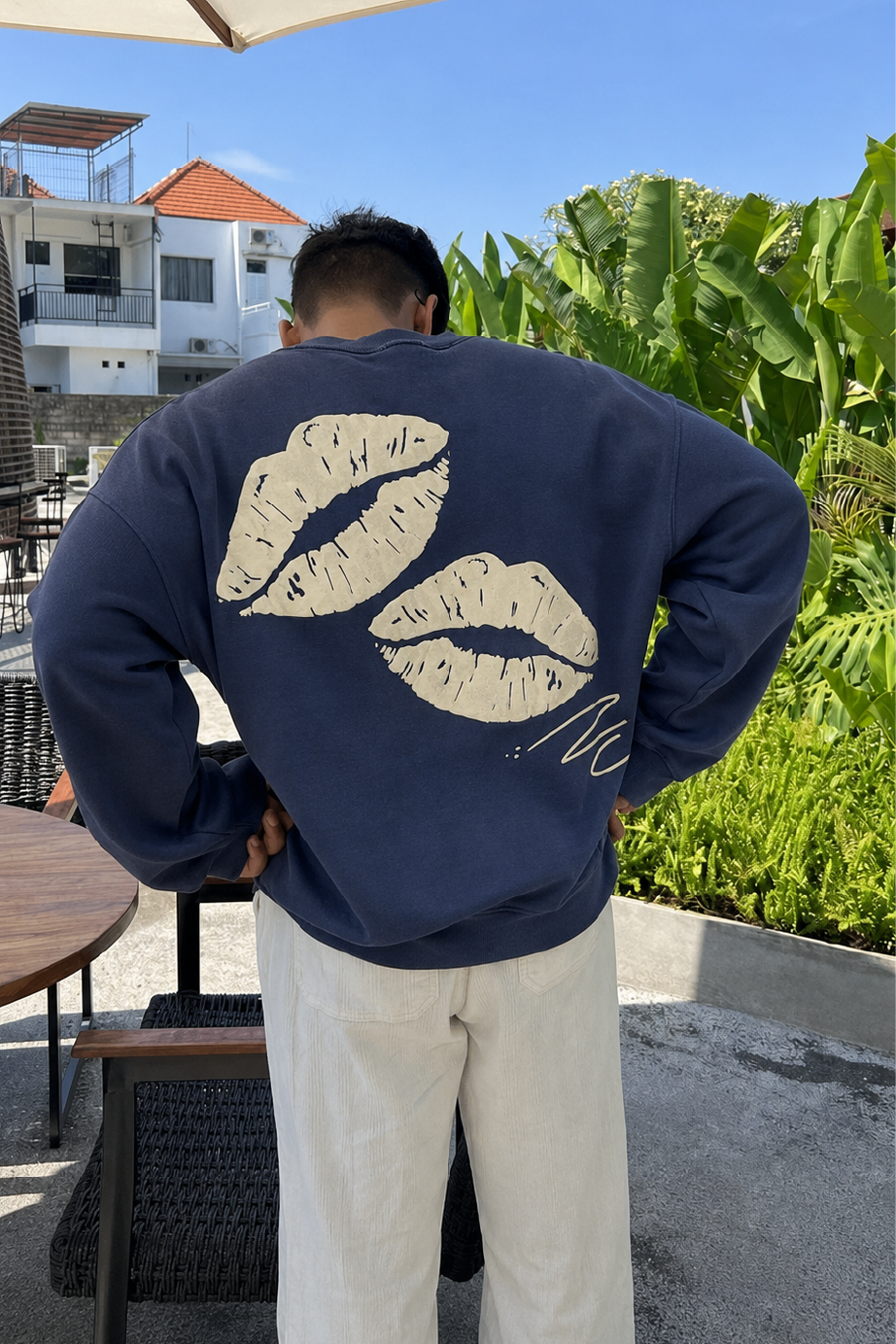 Takeover Crewneck - Navy Blue