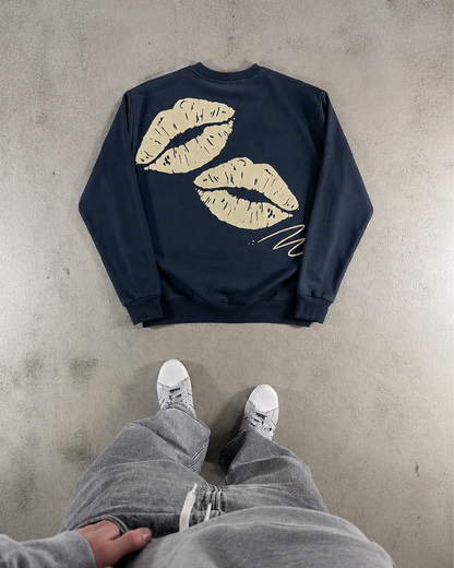 Takeover Crewneck - Navy Blue