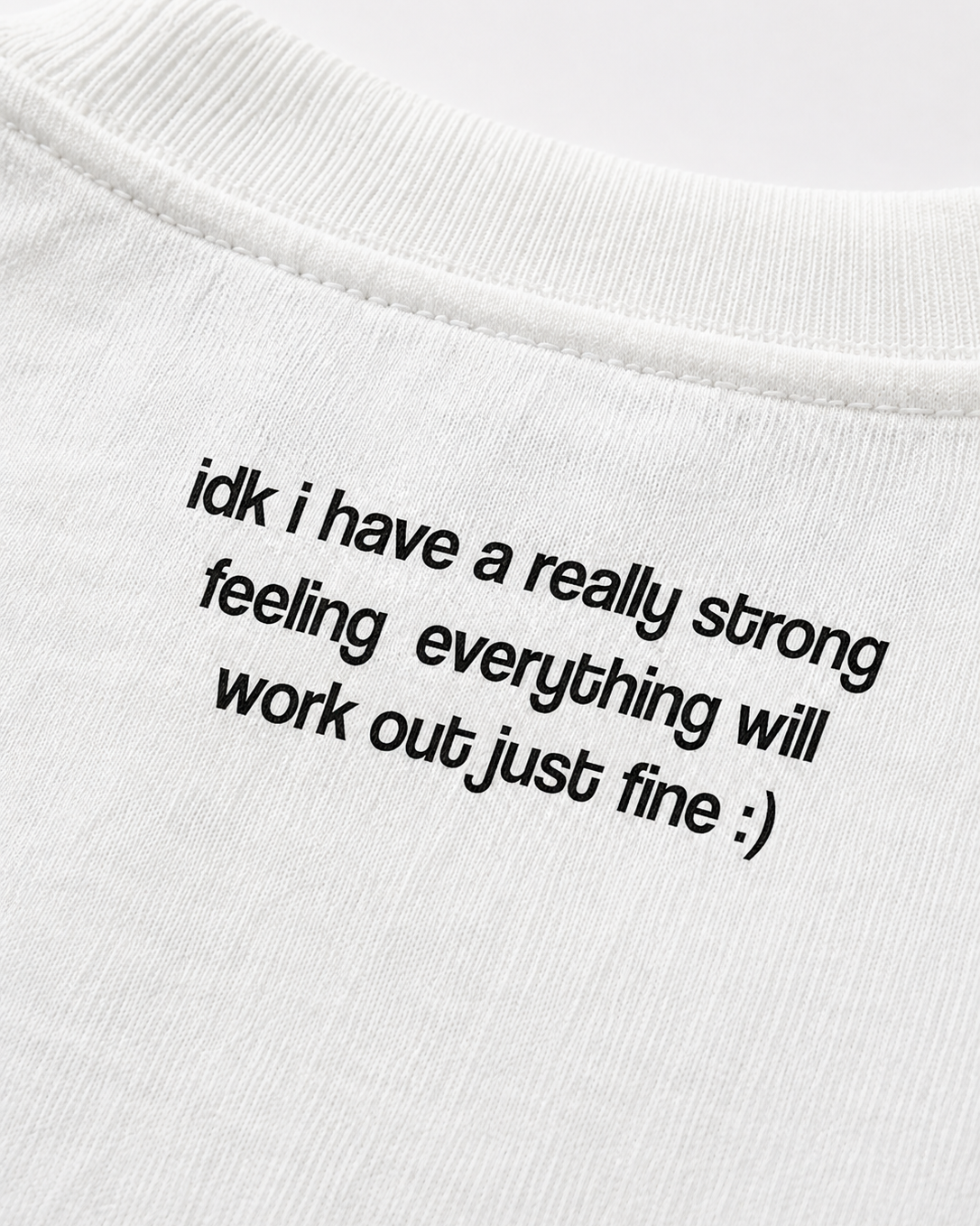 Solitude Dept Longsleeve Tee - Cloud White