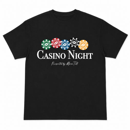 Casino Tshirt - Blackout