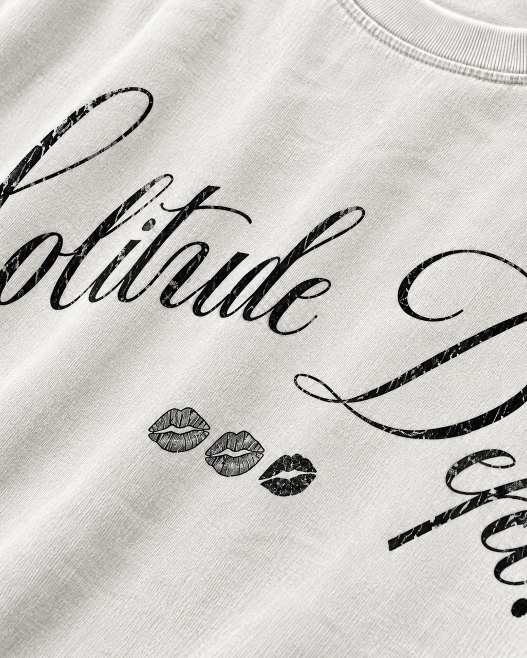 Solitude Dept Longsleeve Tee - Cloud White