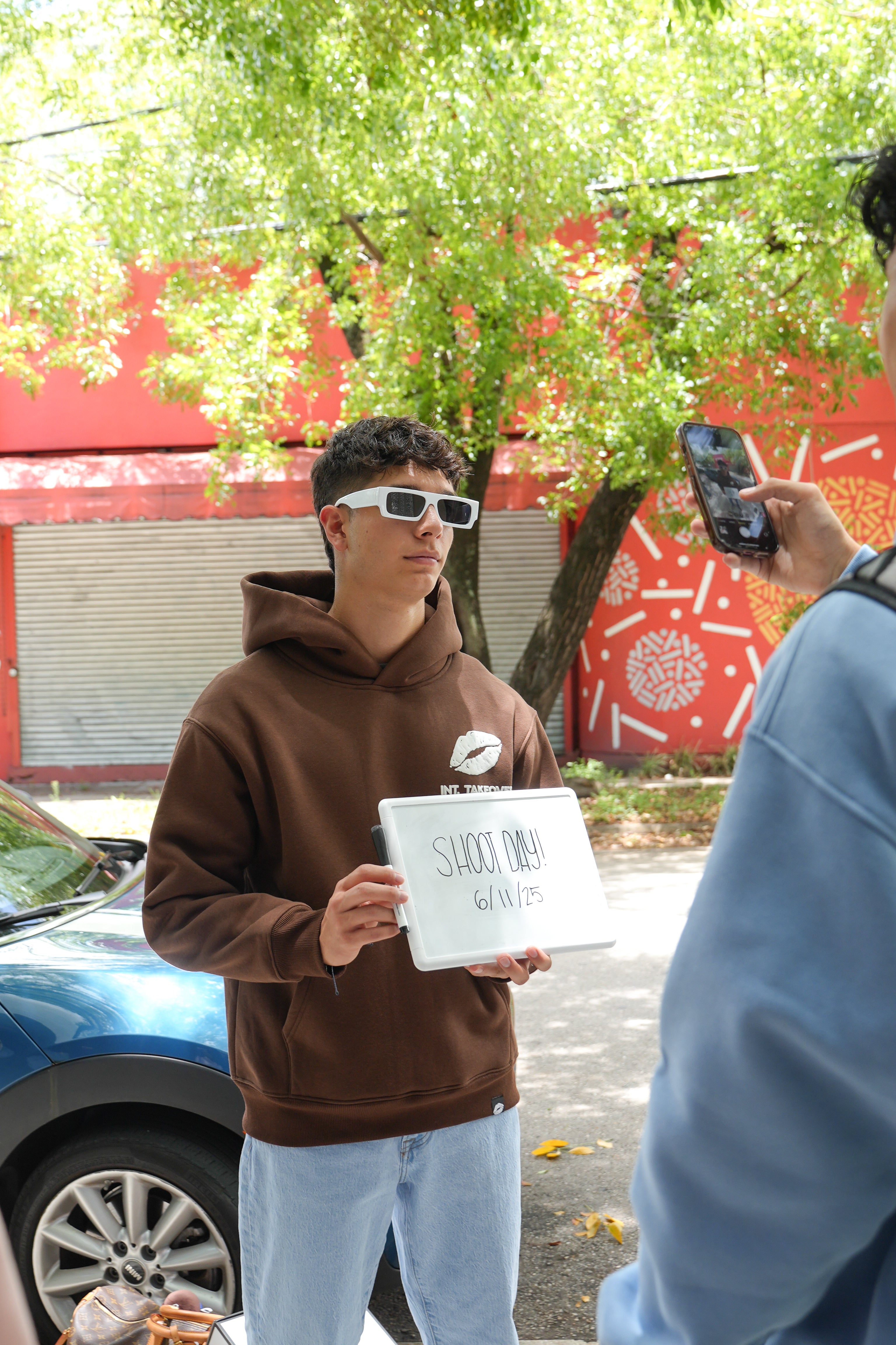 International Takeover Hoodie Coffee Brown