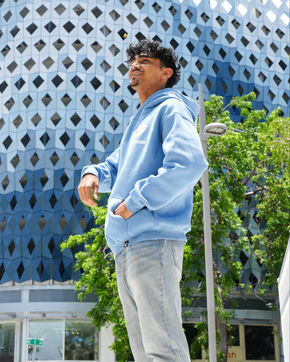 Takeover Hoodie - Baby Blue