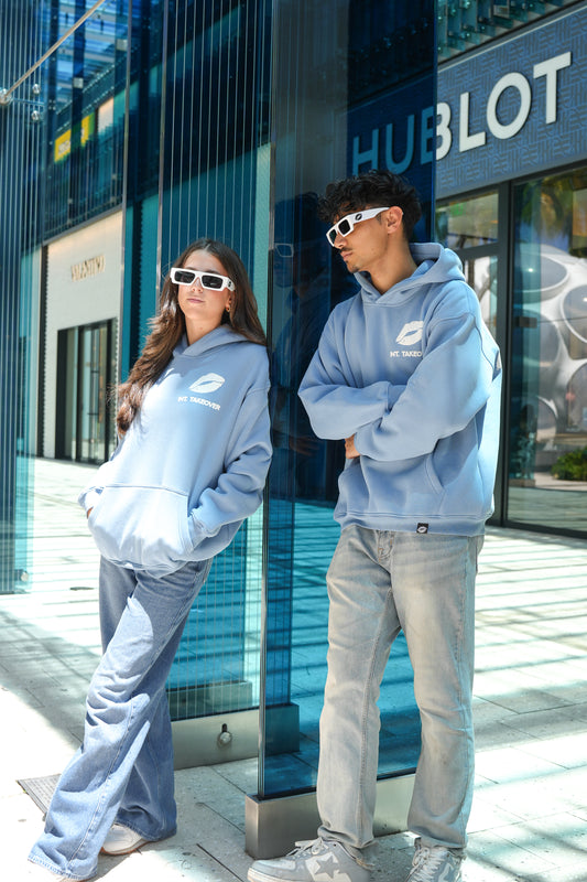 International Takeover Hoodie Baby Blue