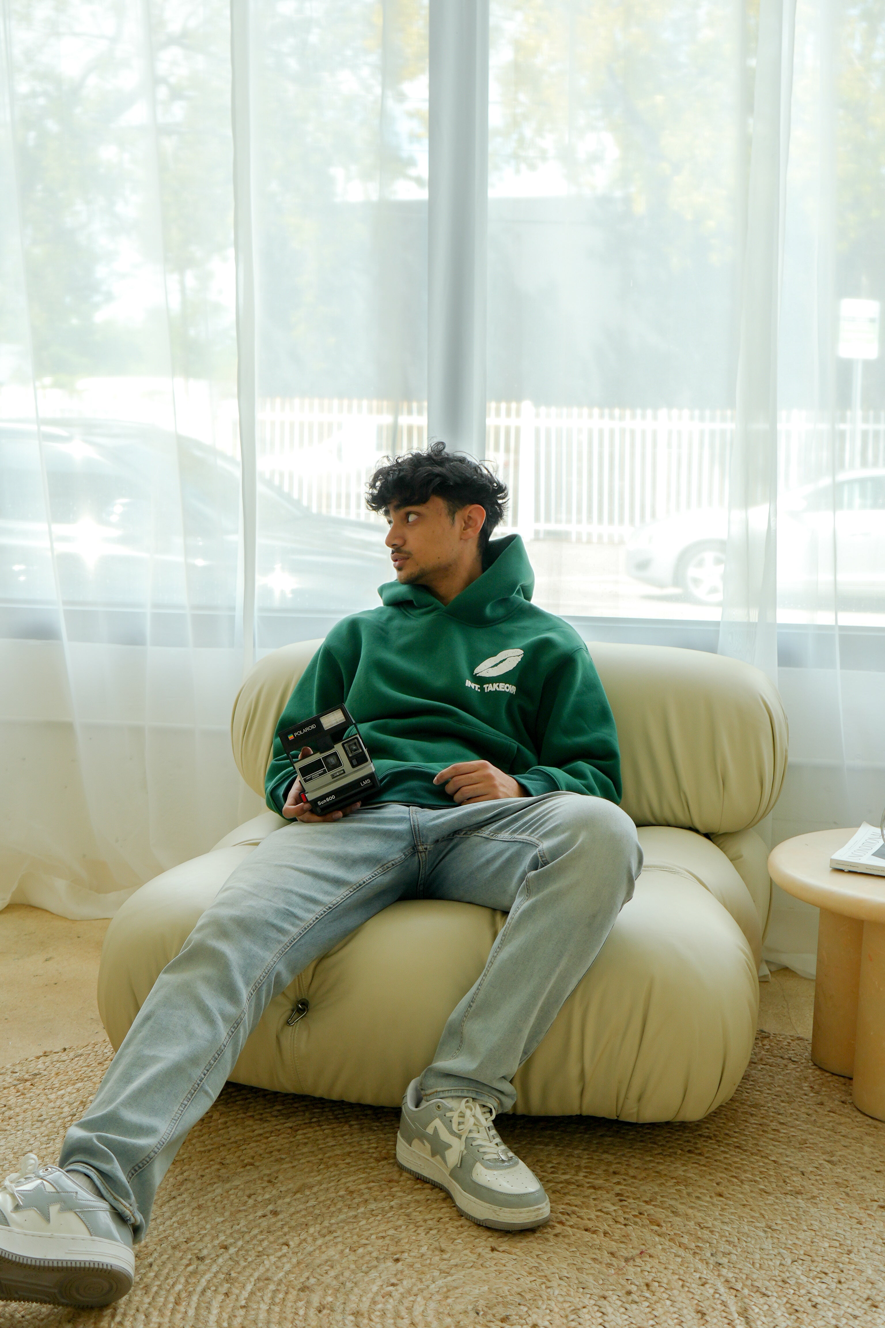 International Takeover Hoodie Pine Green