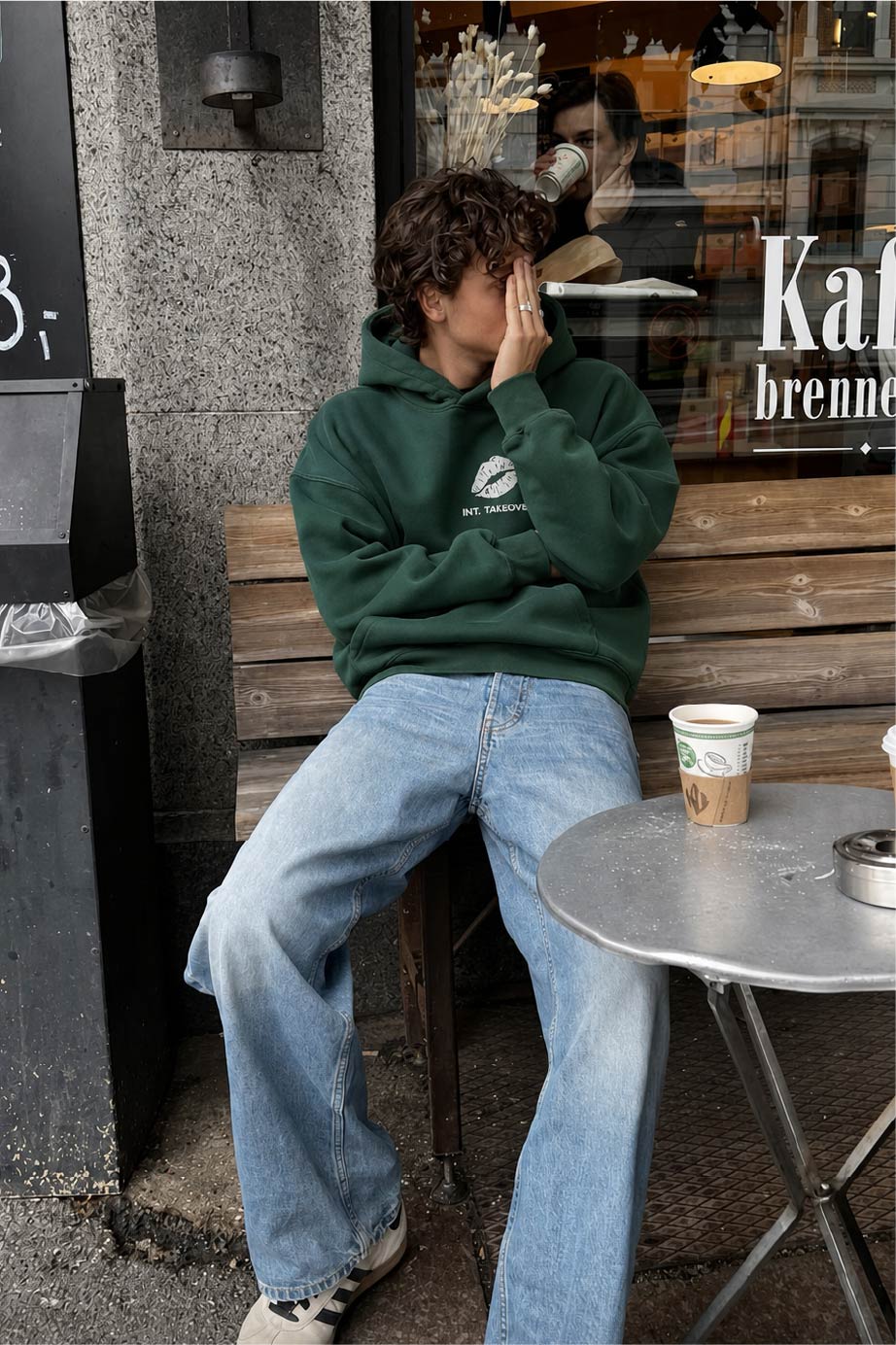 Takeover Hoodie - Racing Green
