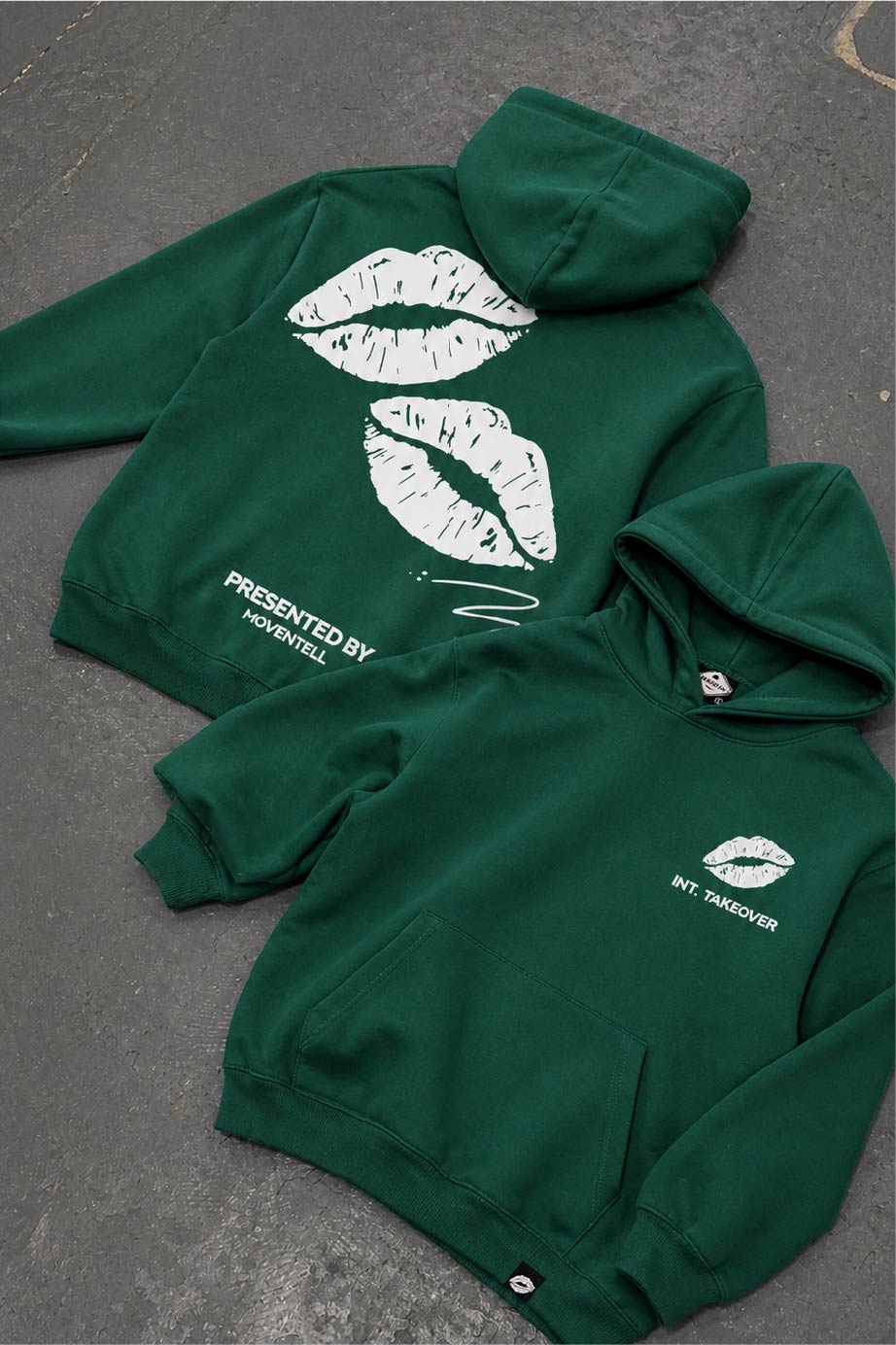 Takeover Hoodie - Racing Green