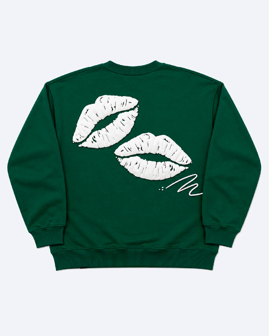 Takeover Crewneck - Pine Green