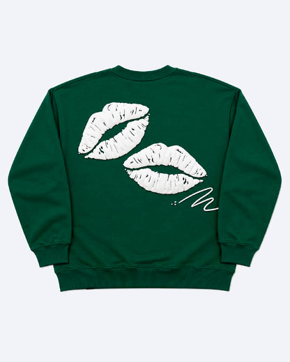 Takeover Crewneck - Pine Green
