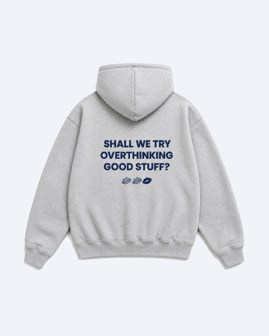 Good Stuff Zip-Up Hoodie - Heather Gray