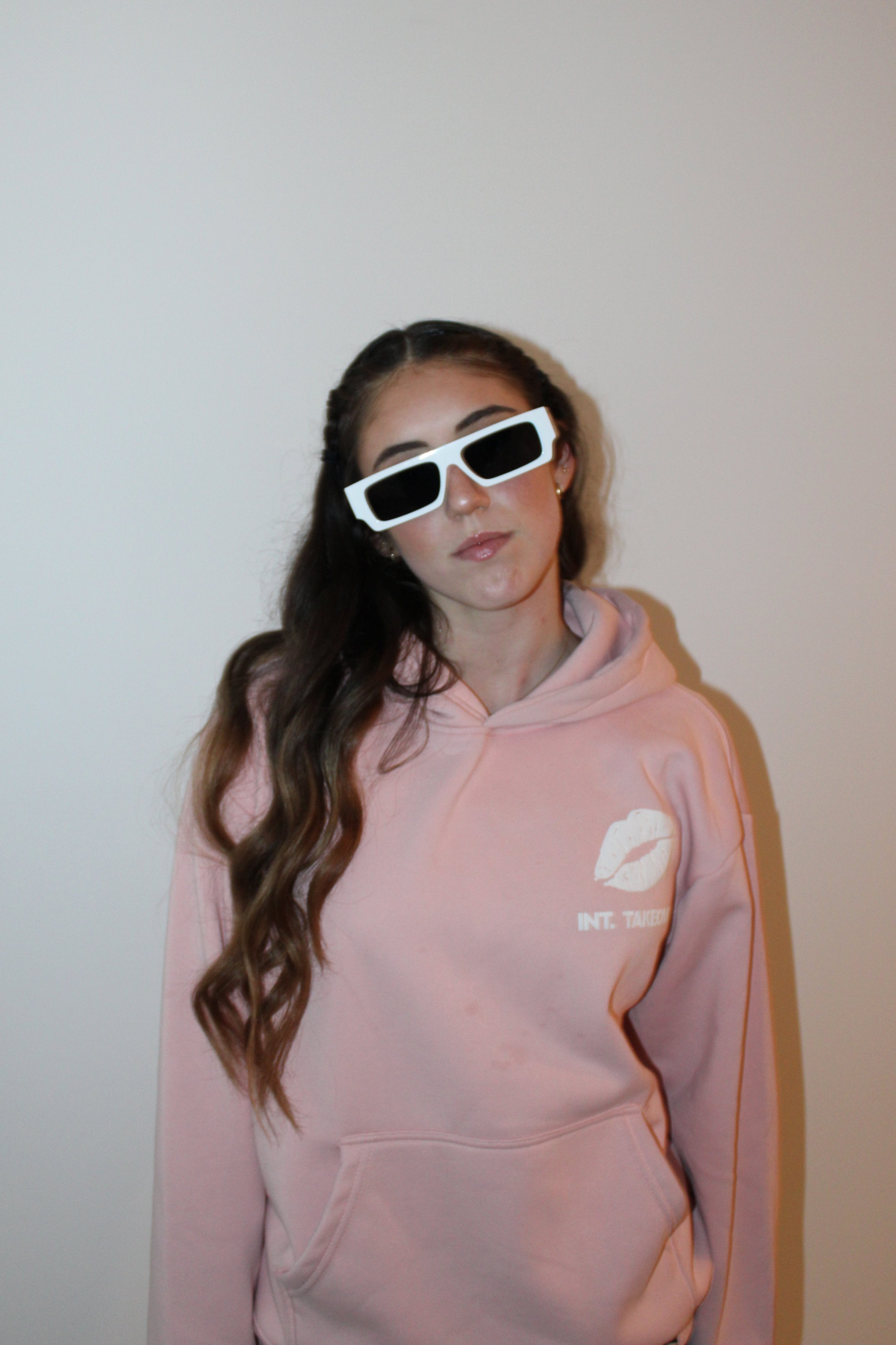 International Takeover Hoodie Pink