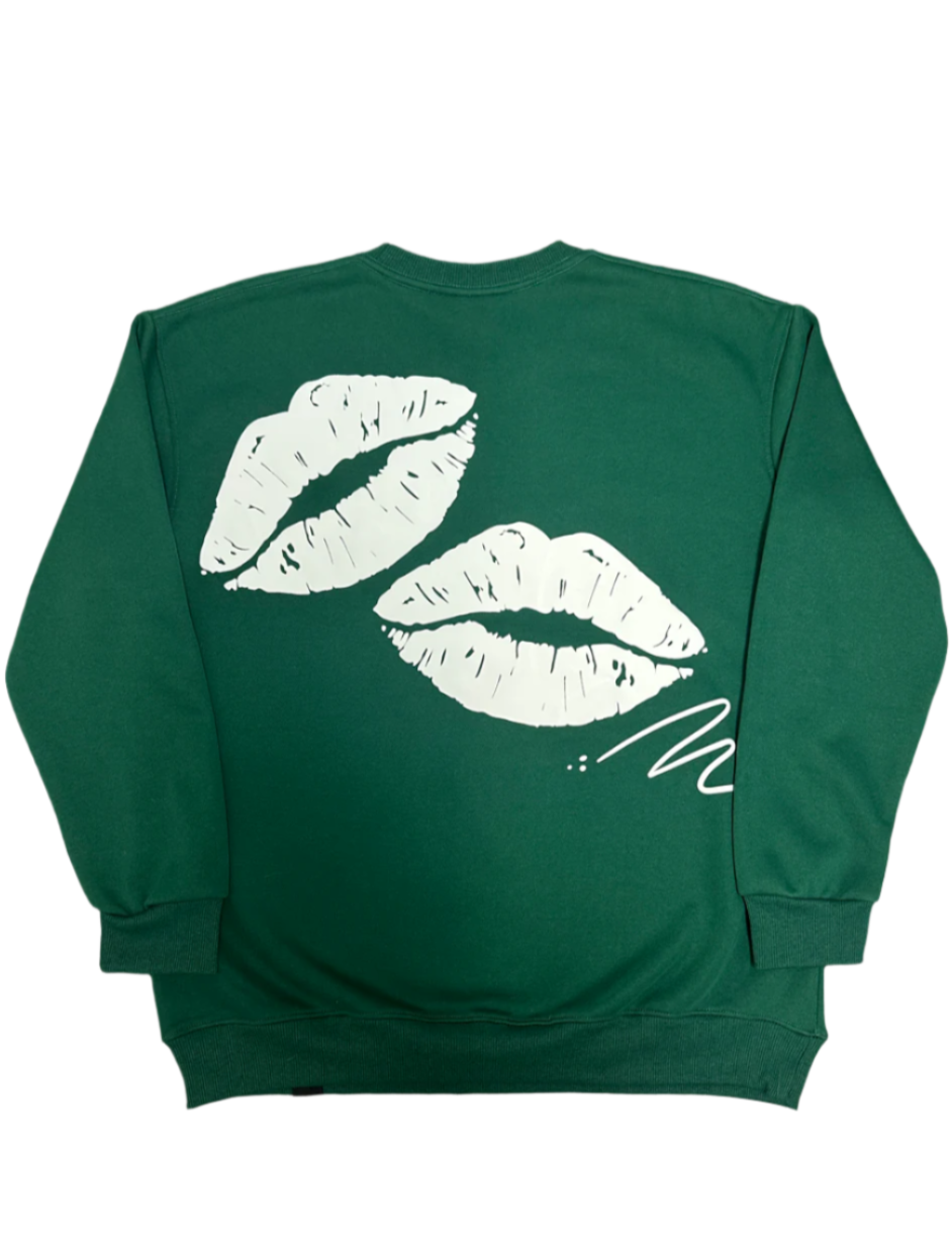 International Takeover Pine Green Crewneck