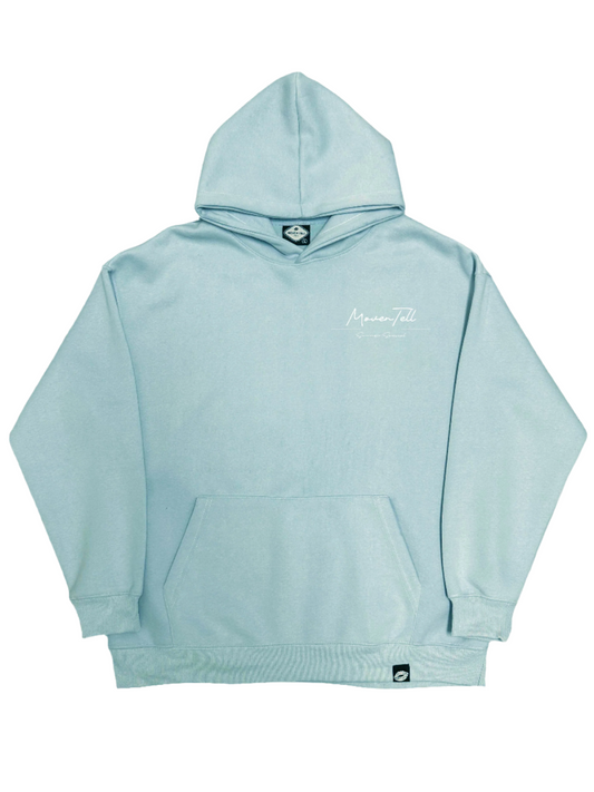 Kissed by Summer Baby Blue Hoodie