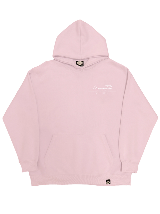 Kissed by Summer Pastel Pink Hoodie