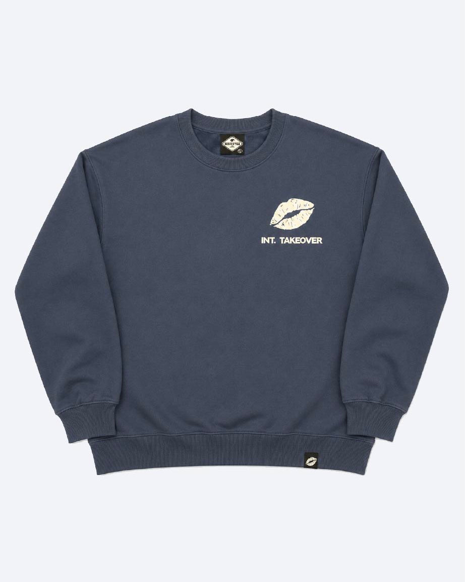 Takeover Crewneck - Navy Blue