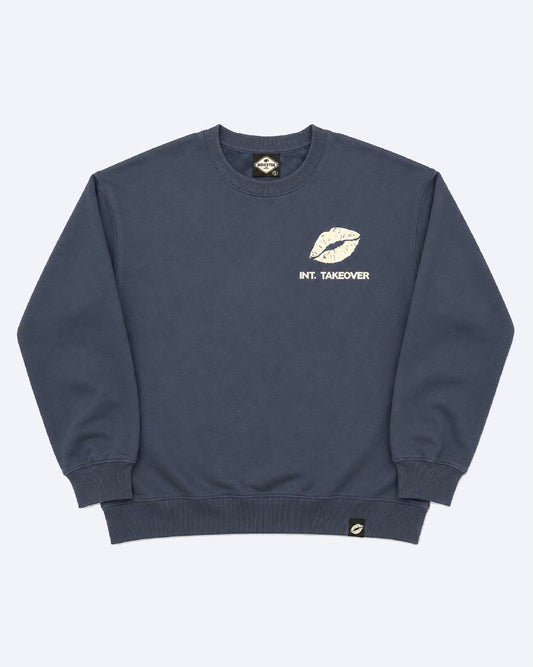 Takeover Crewneck - Navy Blue