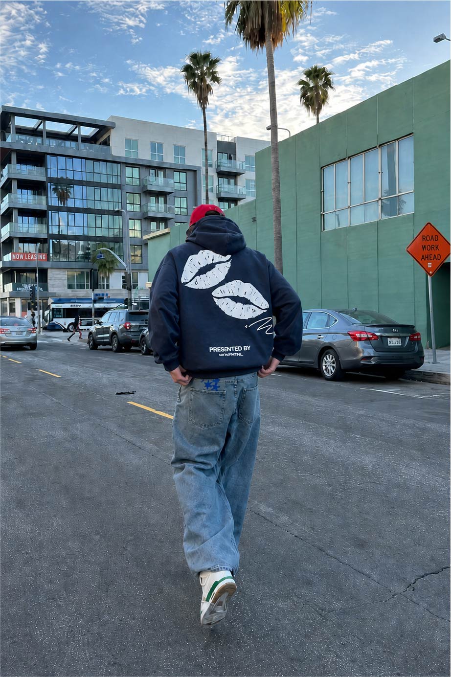 Takeover Hoodie - Navy Blue