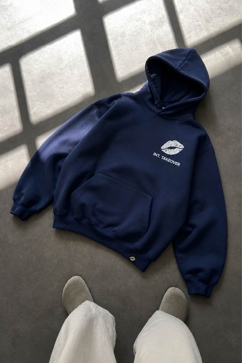 Takeover Hoodie - Navy Blue