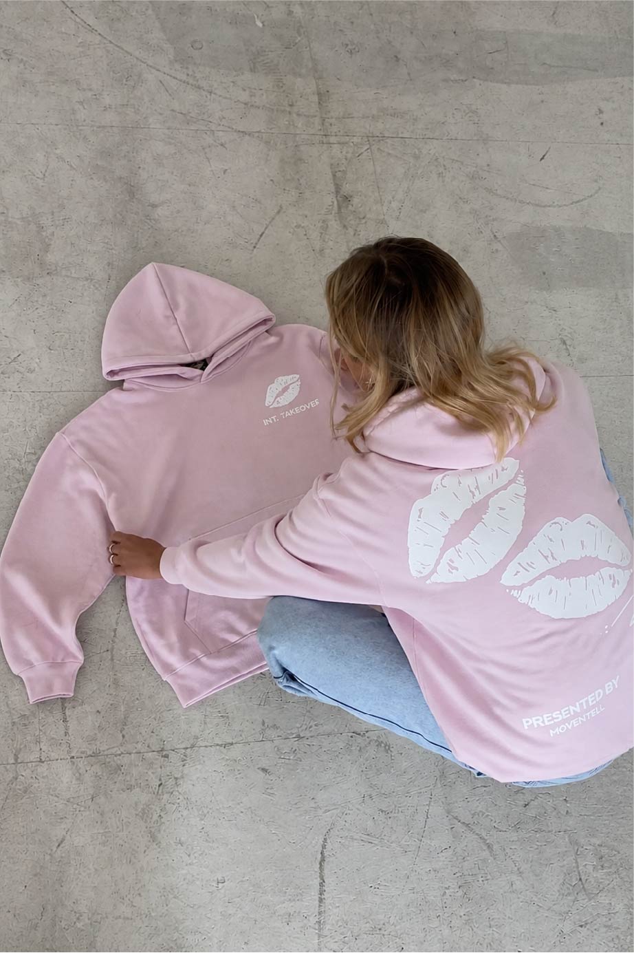 Takeover Hoodie - Pastel Pink