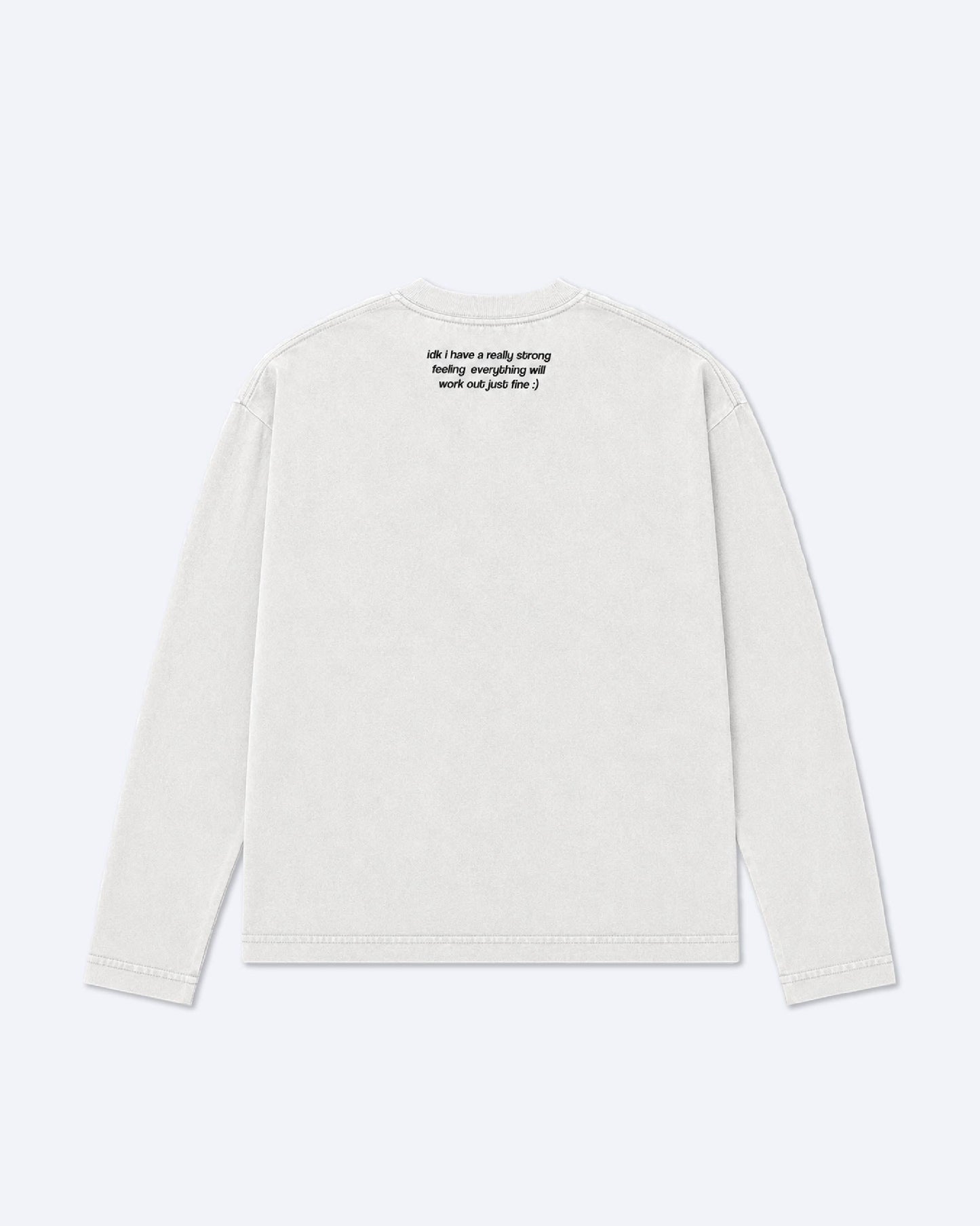 Solitude Dept Longsleeve Tee - Cloud White