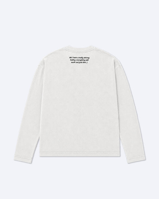 Solitude Dept Longsleeve Tee - Cloud White