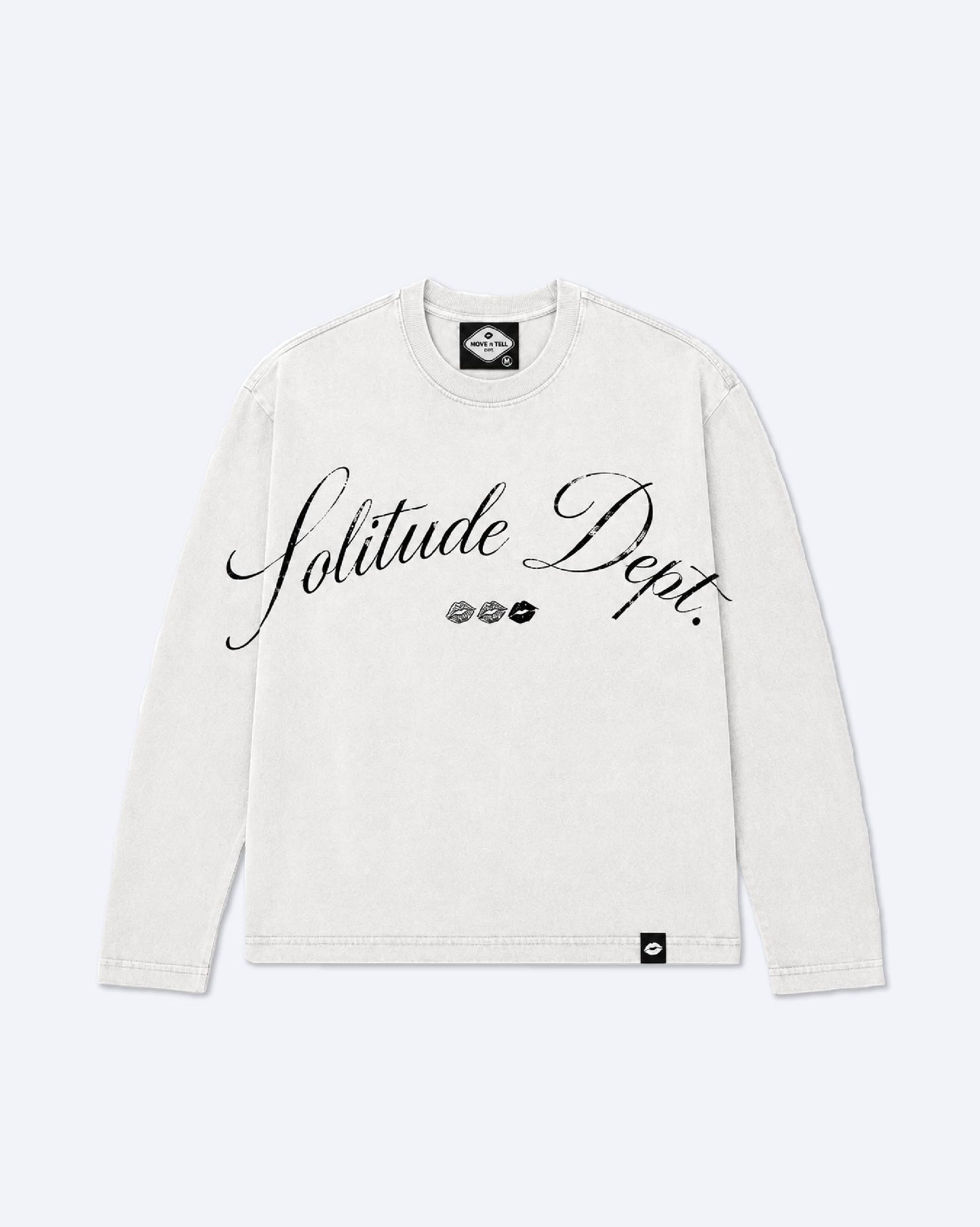 Solitude Dept Longsleeve Tee - Cloud White