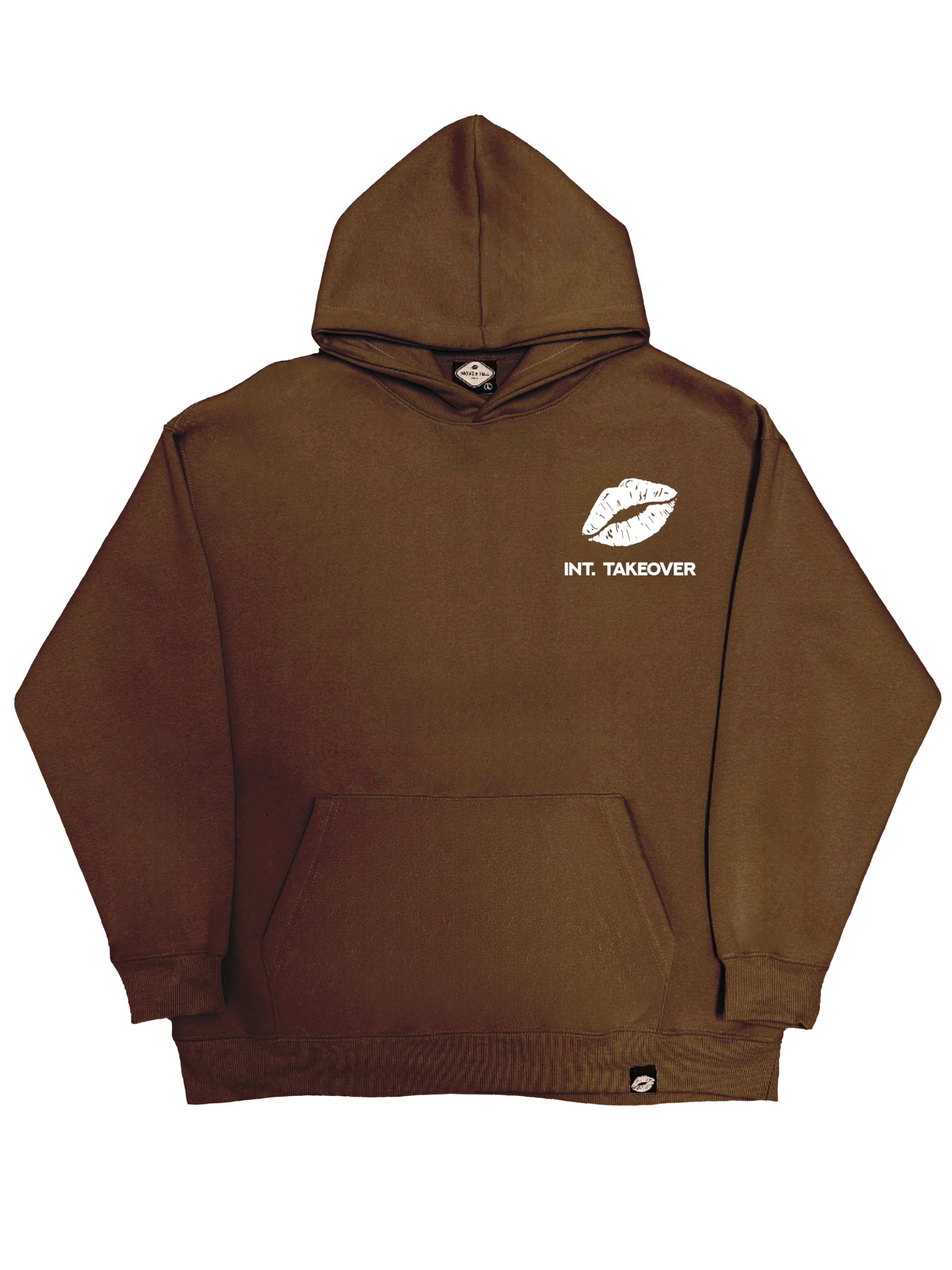 International Takeover Hoodie Coffee Brown