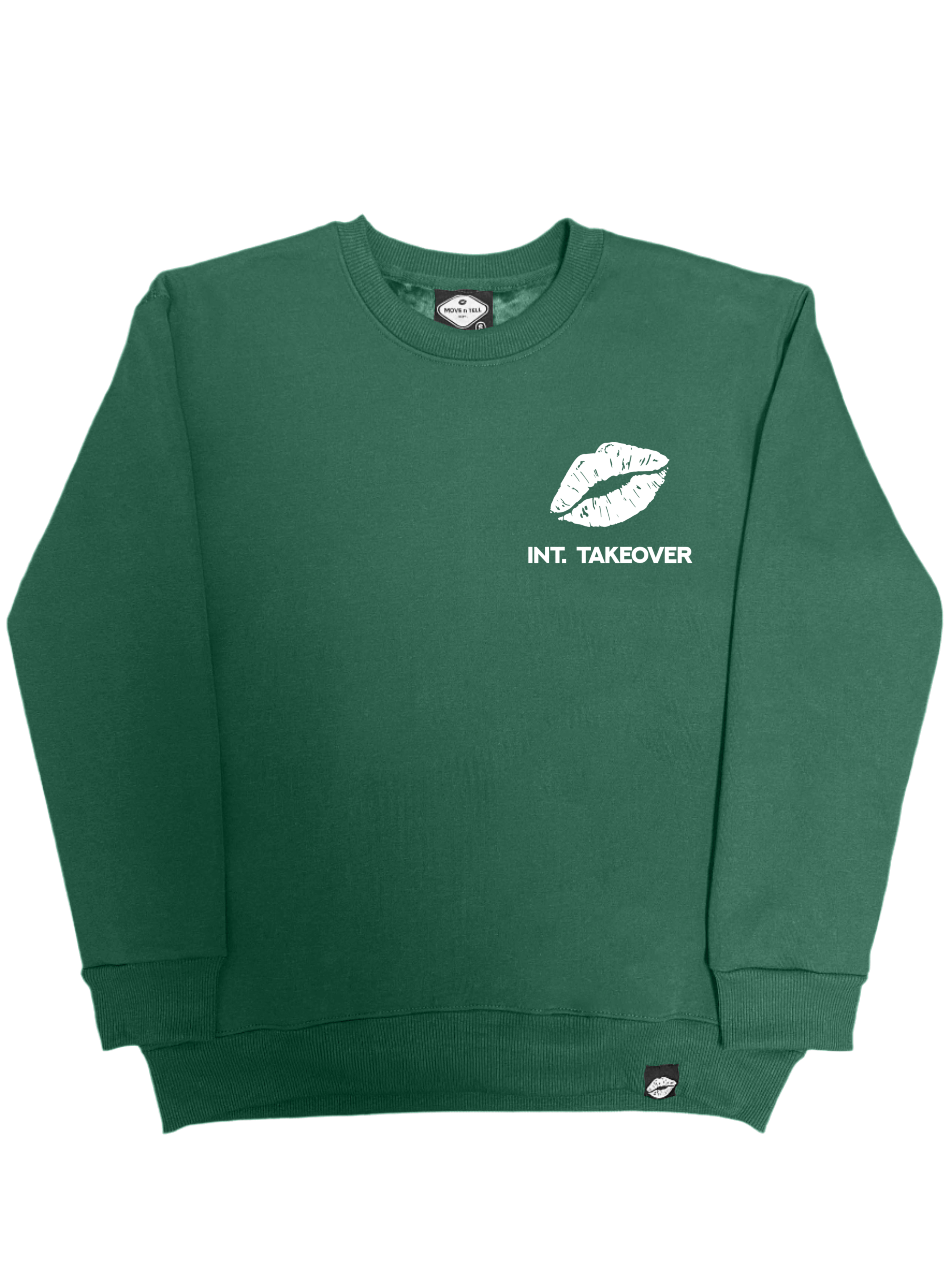 International Takeover Pine Green Crewneck